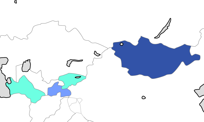 東アジア・中央アジア