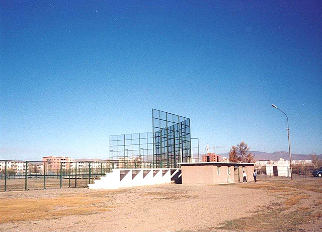 モンゴル国立野球場建設計画