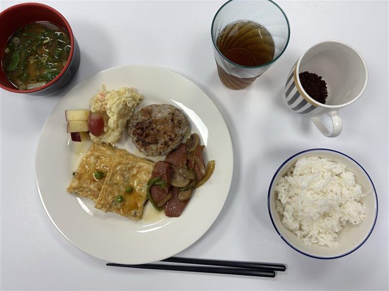 起床・朝食