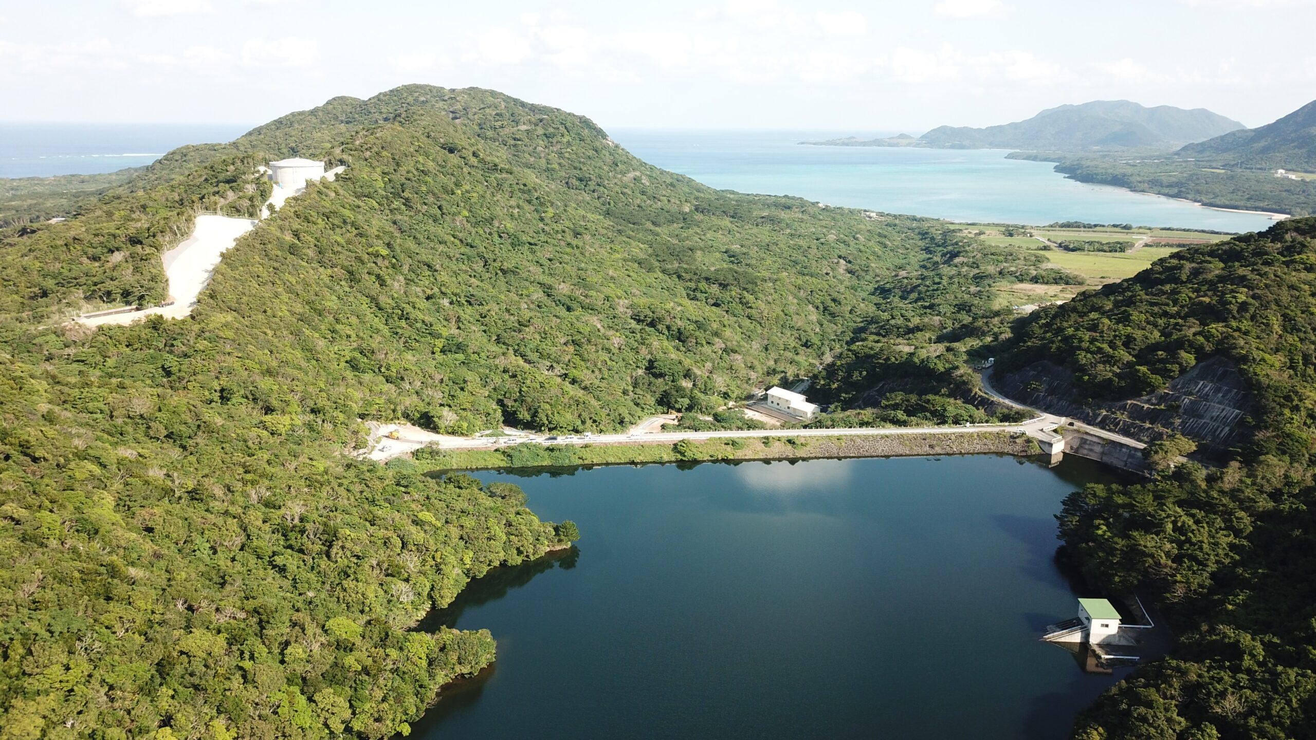 石垣島農業水利事業大浦1号配水池他建設工事